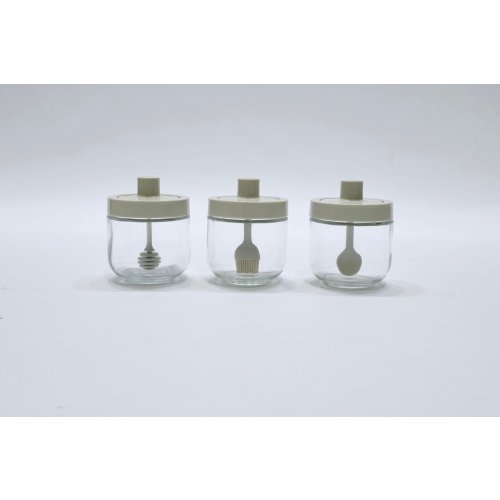 SET DE 3 ESPECIEROS HERMETICOS 300 ML   LIBRE BPA