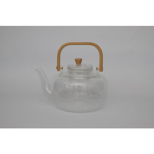TETERA DE VIDRIO TEMPLADO CON INFUSOR DE VIDRIO