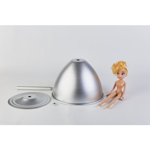 MOLDE DE ALUMINIO POLLERA MUÑECA 19 CM