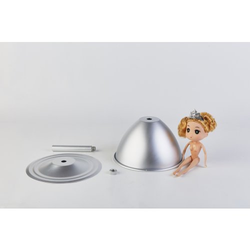 MOLDE DE ALUMINIO POLLERA MUÑECA 15 CM