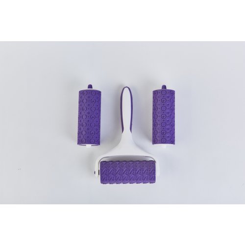 SET 3 RODILLOS INTERCAMBIABLES PARA GRABAR FONDANT